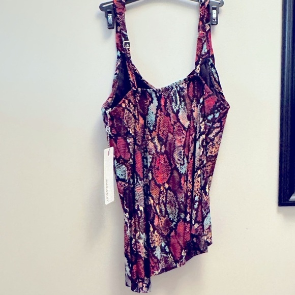 Magicsuit Queen Cobra Winnie Underwire Tankini Top swimwear 8 - Picture 8 of 9